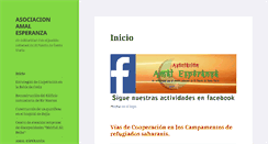 Desktop Screenshot of amalesperanza.org
